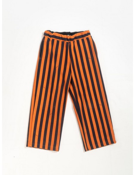 Judith pants(navy×framingo)