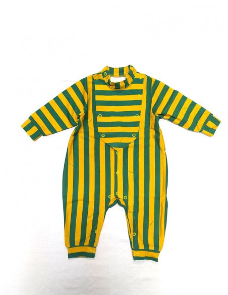 Border rompas (mustard×d.green)