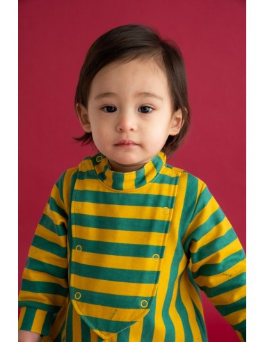 Border rompas (mustard×d.green)