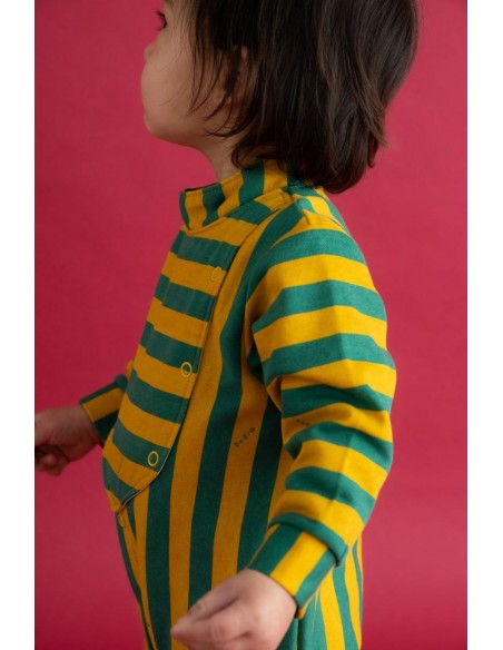 Border rompas (mustard×d.green)