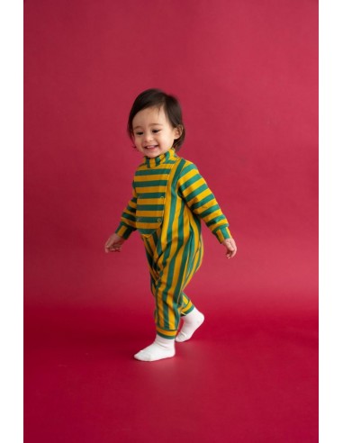 Border rompas (mustard×d.green)