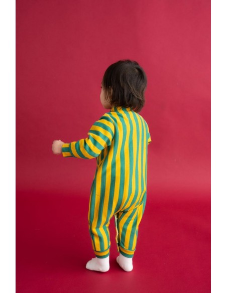 Border rompas (mustard×d.green)