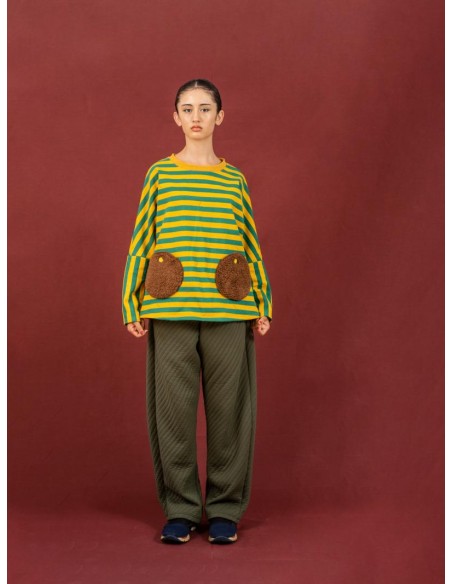 Border poche SWT(mustard×d.green)F