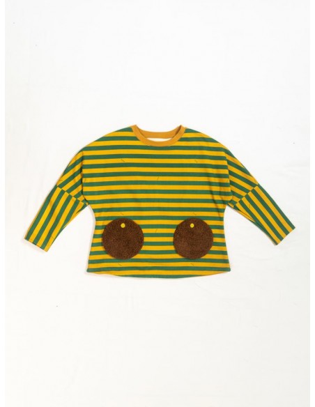 Border poche SWT(mustard×d.green)F