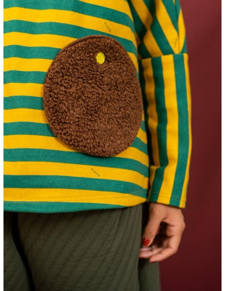 Border poche SWT(mustard×d.green)F