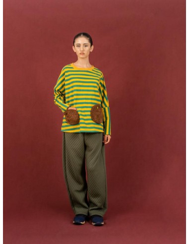 Border poche SWT(mustard×d.green)F
