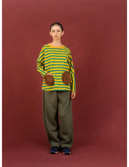 Border poche SWT(mustard×d.green)F