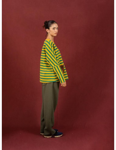 Border poche SWT(mustard×d.green)F