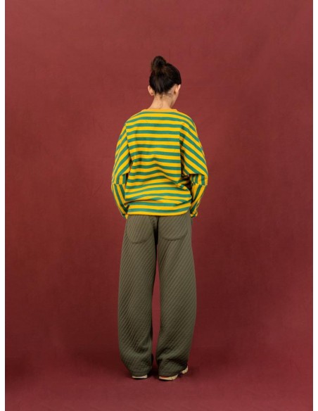 Border poche SWT(mustard×d.green)F