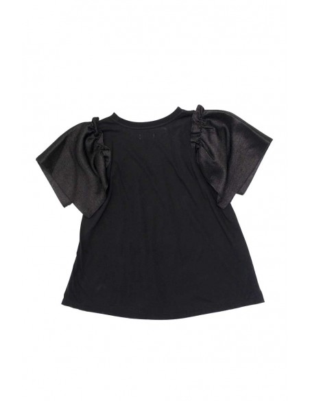 Maharani T-shirts(black x black)