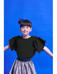 Maharani T-shirts(black x...