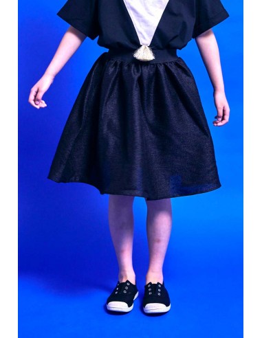 Gold skirt(black)