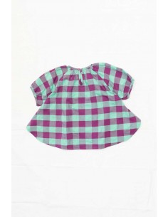 MARU tops(purple check)F 2