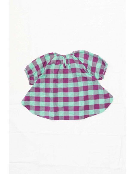 MARU tops(purple check)F