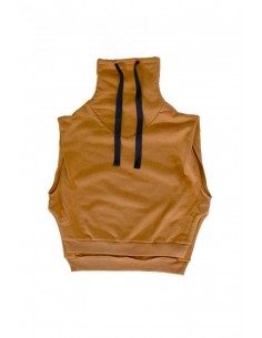 Vest hoodie(camel) 2