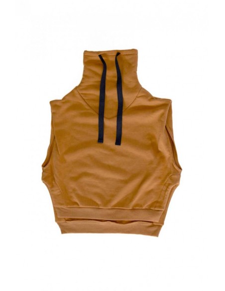 Vest hoodie(camel)