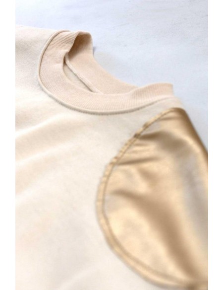 Leather dots SWT(ivory)