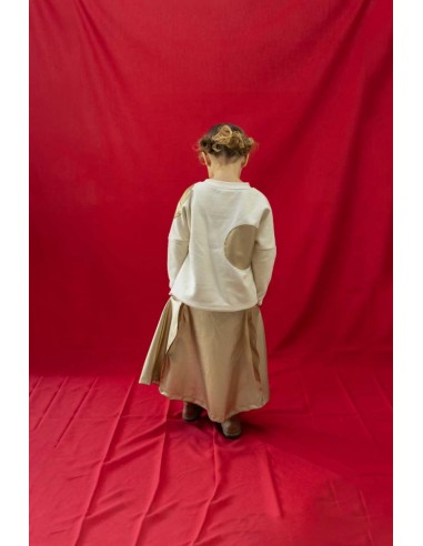 Leather dots SWT(ivory)