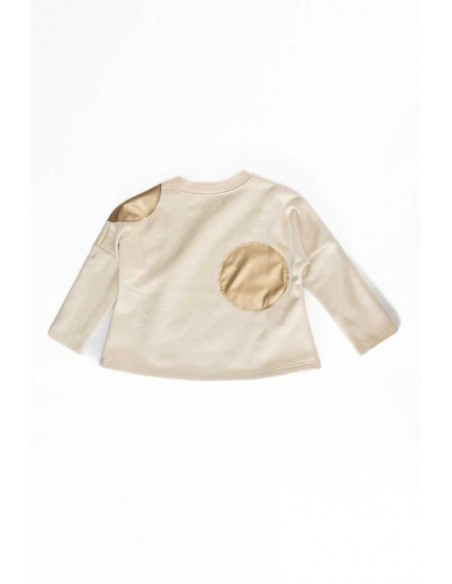 Leather dots SWT(ivory)