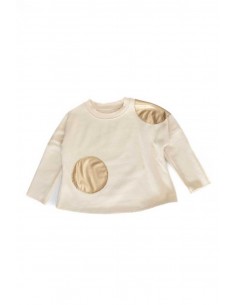 Leather dots SWT(ivory) 2