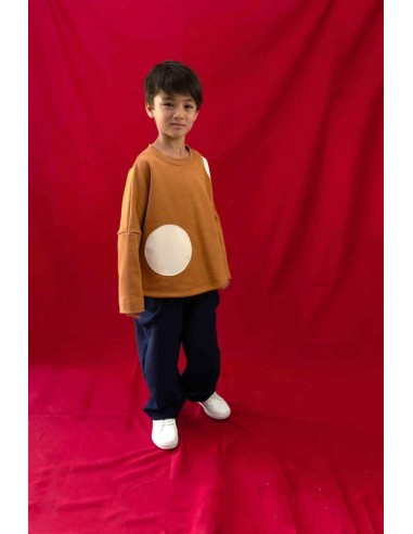 Leather dots SWT(camel)