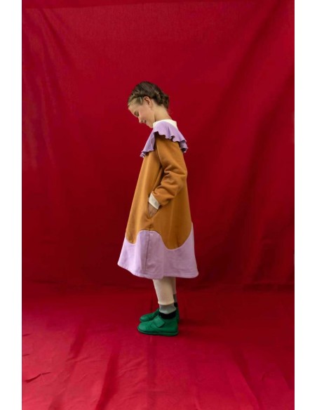 Azma one-piece(camel x lavenda)