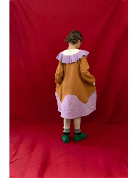 Azma one-piece(camel x lavenda)