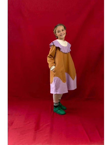 Azma one-piece(camel x lavenda)