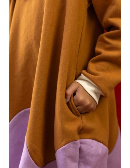 Azma one-piece(camel x lavenda)