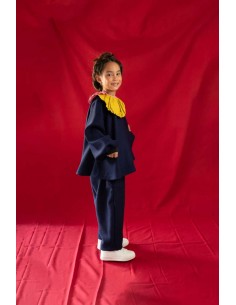 Pocket pants(navy) 2