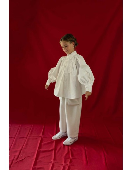 Pocket pants(o.white)