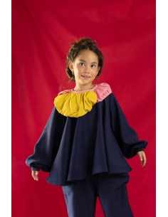 Leaf tops(navy)