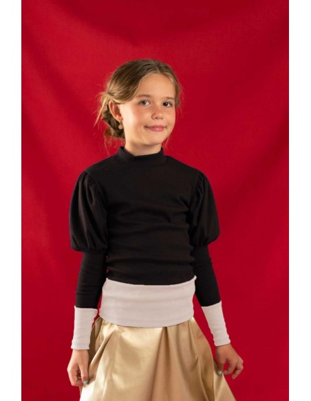 Debby tops(black x o.white)