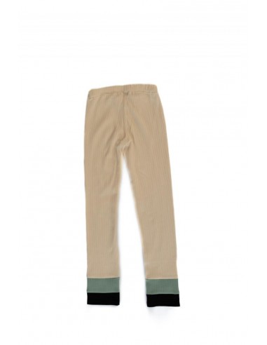 Cut leggings(white beige)