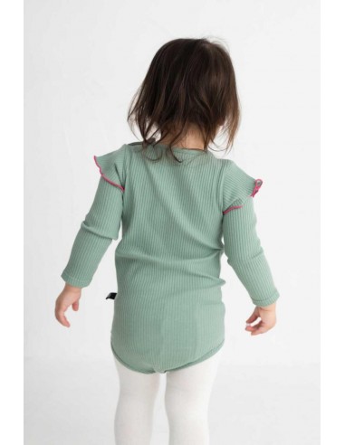 Frill baby body(mos green) Frill baby body(mos green)