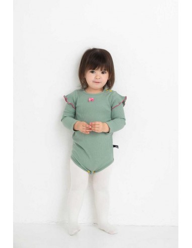 Frill baby body(mos green) Frill baby body(mos green)