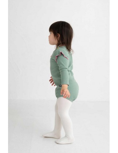 Frill baby body(mos green) Frill baby body(mos green)