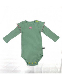 Frill baby body(mos green) 2