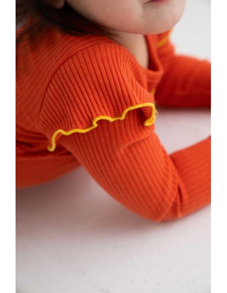 Frill baby body(brick)