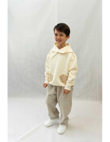 Pumpkin pants 24AW(white grey)