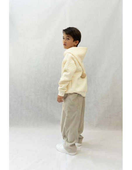 Pumpkin pants 24AW(white grey)