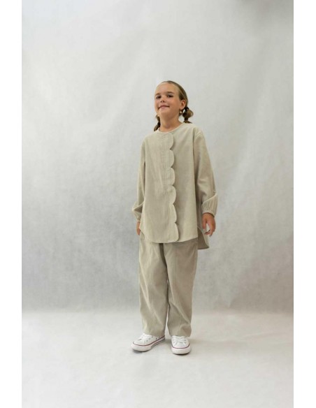 Pumpkin pants 24AW(white grey)