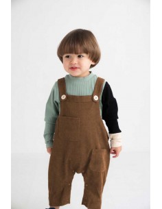 Baby over-all(brown)