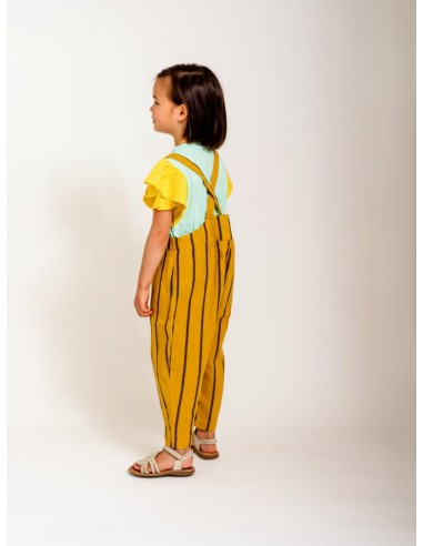 Pierotte salopette23ss(mustard x navy) Pierotte salopette23ss(mustard x navy)