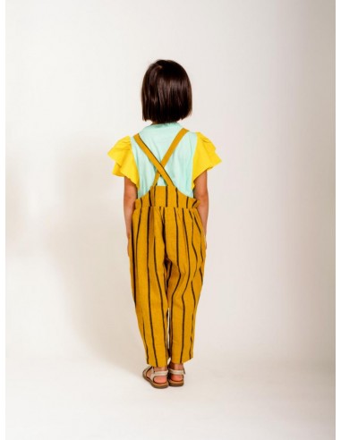Pierotte salopette23ss(mustard x navy) Pierotte salopette23ss(mustard x navy)
