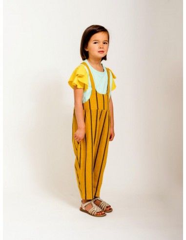 Pierotte salopette23ss(mustard x navy) Pierotte salopette23ss(mustard x navy)
