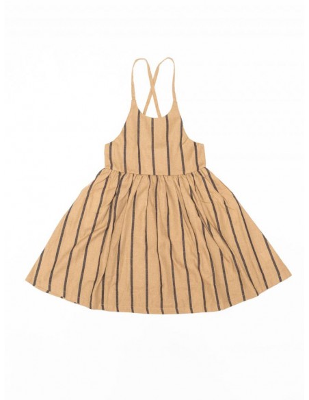 Miko jumper skirt(beige x navy)