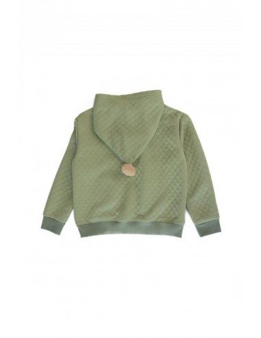 Ponpon hoodie(mos green)