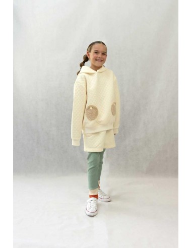 Ponpon hoodie(o.white)