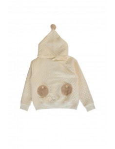 Ponpon hoodie(o.white) 2